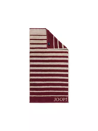 JOOP | Handtuch SELECT SHADE 50x100cm Ebony | dunkelrot