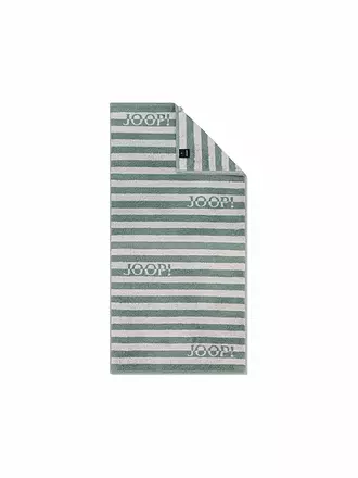 JOOP | Handtuch SPLIT STRIPES 50x100cm Ocean | hellgrün
