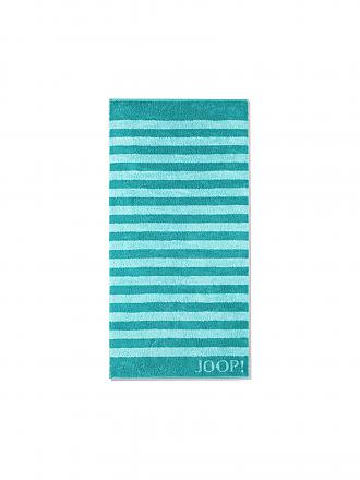 JOOP | Handtuch Stripes 50x100cm (Graphit) | türkis
