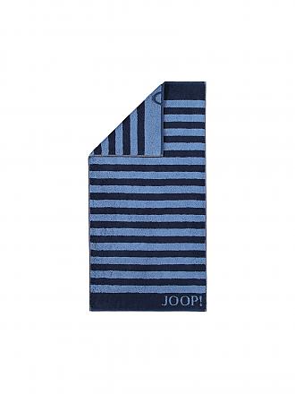 JOOP | Handtuch Stripes 50x100cm (Sand) | dunkelblau