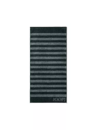 JOOP | Handtuch Stripes 50x100cm (Türkis) | schwarz