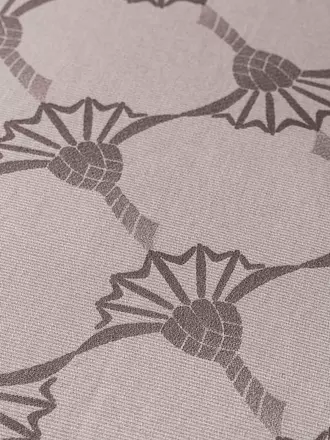 JOOP | Satin Bettwäsche 2x 70x90cm/200x200cm CORNFLOWER DOUBLE Grau | dunkelrot