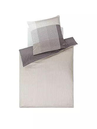 JOOP | Satin Bettwäsche DIVIDED 70x90cm / 140x200cm Stone | rosa