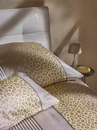 JOOP | Satin Bettwäsche LEO 70x90cm / 140x200cm Vanilla | creme
