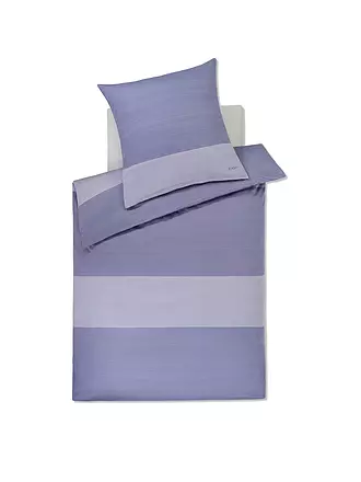 JOOP | Satin Bettwäsche SPLIT 70x90cm / 140x200cm Ocean | hellgrau