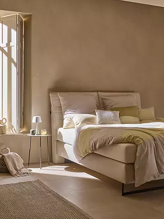 JOOP | Satin Bettwäsche SPLIT 70x90cm / 140x200cm Ocean | creme