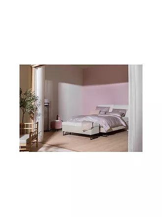 JOOP | Satin Bettwäsche VIVID 70x90cm/140x200cm Stone | koralle