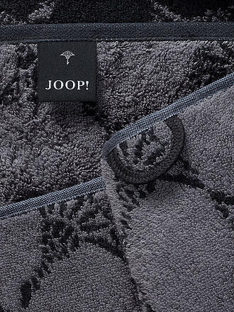 JOOP | Saunatuch Cornflower 80x200cm Schwarz | grau