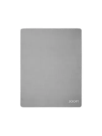 JOOP | Wohndecke 150x200cm graphit-grau | dunkelrot