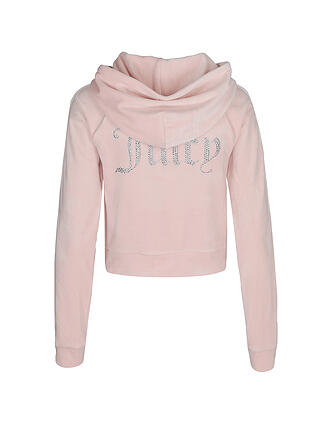 JUICY COUTURE | Kapuzenjacke Cropped Fit | rosa