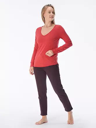 JUVIA | Loungewear Shirt | rot