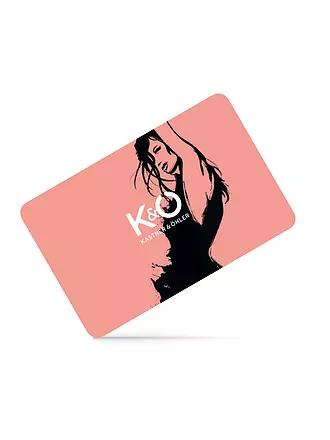 K&Ö | Geschenkkarte ILLUSTRATION DAME | keine Farbe