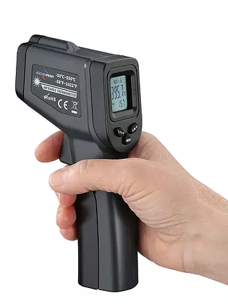 KÜCHENPROFI |  Infrarot-Thermometer -50-550C | schwarz