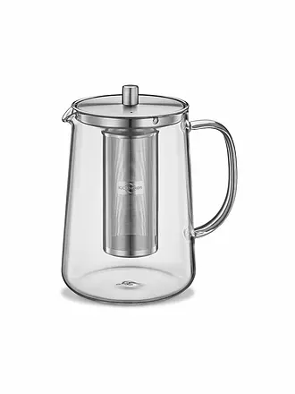 KÜCHENPROFI | Teekannen 1,2l ASSAM Glas/Edelstahl | transparent