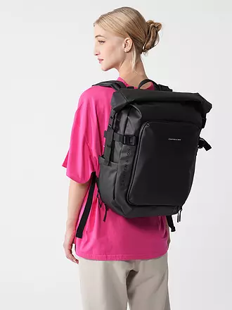 KAPTEN & SON | Rucksack LISBON, erweiterbar | beige