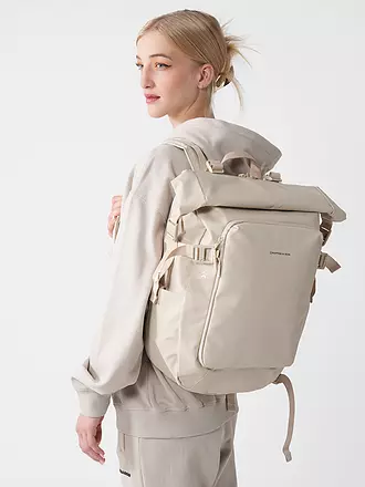 KAPTEN & SON | Rucksack LISBON, erweiterbar | schwarz