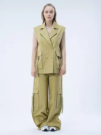 KARO KAUER | Cargohose | beige