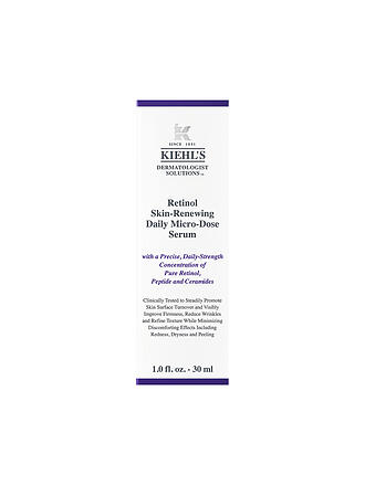 KIEHL'S | Gesichtscreme - Retinol Skin-Renewing Daily Micro-Dose Treatment 30ml | keine Farbe