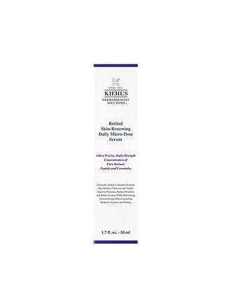 KIEHL'S | Gesichtscreme - Retinol Skin-Renewing Daily Micro-Dose Treatment 50ml | keine Farbe