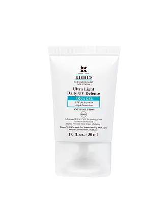 KIEHL'S | Sonnenpflege - Ultra Light Daily UV Defense Aqua Gel SPF50  30ml | beige