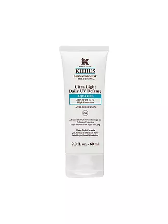 KIEHL'S | Sonnenpflege - Ultra Light Daily UV Defense Aqua Gel SPF50 60ml | transparent