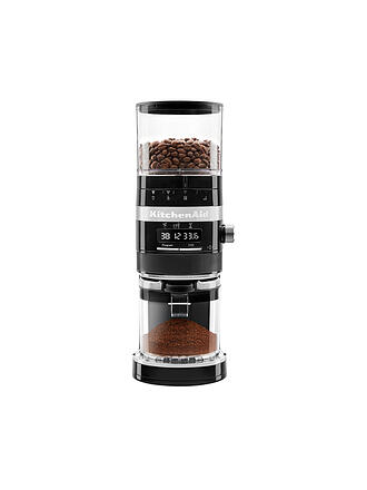 KITCHENAID | Kaffeemühle Artisan 5KCG8433EMS Medaillonsilber | schwarz