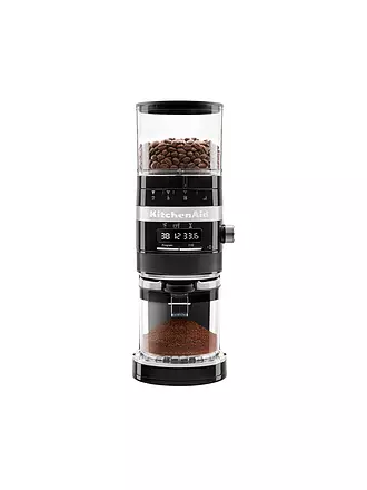 KITCHENAID | Kaffeemühle Artisan 5KCG8433EOB Onyx Schwarz | silber