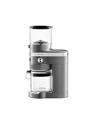 KITCHENAID | Kaffeemühle Artisan 5KCG8433EOB Onyx Schwarz | silber