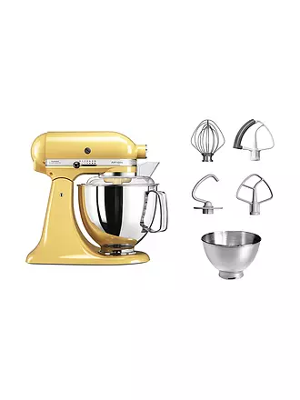 KITCHENAID | Küchenmaschine Artisan 175 4,8l 300 Watt 5KSM175PSEHY Honey | gelb