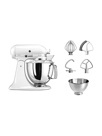 KITCHENAID | Küchenmaschine Artisan 175 4,8l 300 Watt 5KSM175PSEHY Honey | weiss