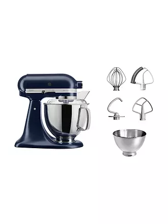 KITCHENAID | Küchenmaschine Artisan 175 4,8l 300 Watt 5KSM175PSEHY Honey | blau