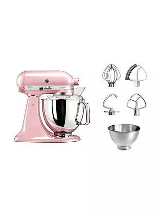 KITCHENAID | Küchenmaschine Artisan 175 4,8l 300 Watt 5KSM175PSEMY (Pastellgelb) | rosa