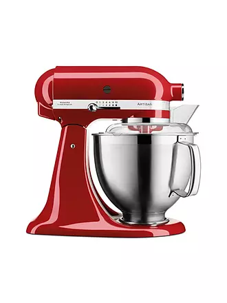 KITCHENAID | Küchenmaschine Artisan 185 4,8l 300 Watt 5KSM185PSEBK (Gusseisen Schwarz) | rot