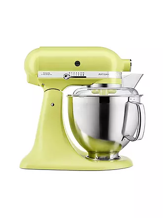 KITCHENAID | Küchenmaschine Artisan 185 4,8l 300 Watt 5KSM185PSEBK (Gusseisen Schwarz) | gelb