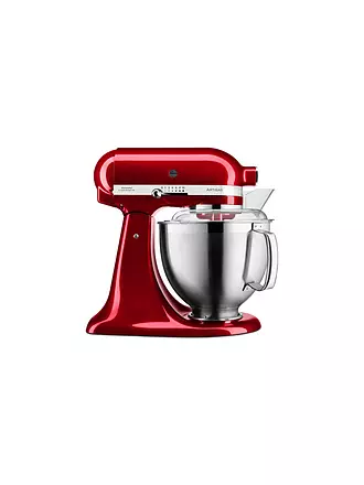 KITCHENAID | Küchenmaschine Artisan 185 4,8l 300 Watt 5KSM185PSEBK (Pepple Palm) | rot