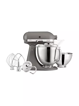 KITCHENAID | Küchenmaschine Artisan 185 4,8l 300 Watt 5KSM185PSEMS (Medaillonsilber) | grau