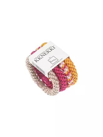 KKNEKKI | Haargummi 4er Pkg BUNDLE 21 | pink
