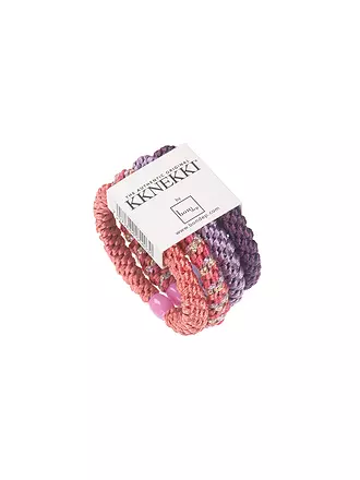 KKNEKKI | Haargummi 4er Pkg BUNDLE 21 | beere