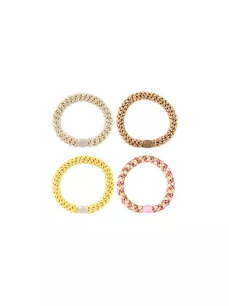 KKNEKKI | Haargummi 4er Pkg BUNDLE 34 | gelb