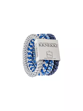 KKNEKKI | Haargummi 4er Pkg BUNDLE 9 | blau