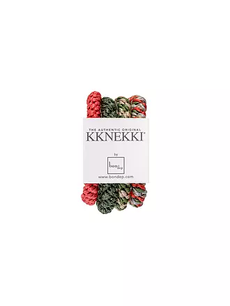KKNEKKI | Haargummi 4er Pkg BUNDLE 9 | dunkelgrün