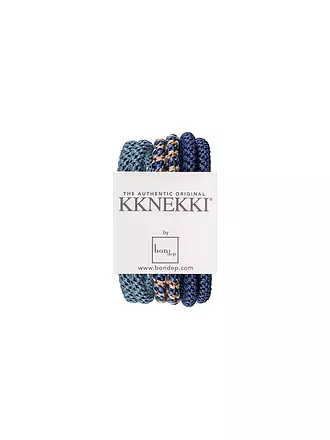 KKNEKKI | Haargummi 6er Pkg BUNDLE 15 | blau