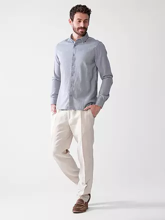KNOWLEDGE COTTON APPAREL | Hemd Regular Fit | blau