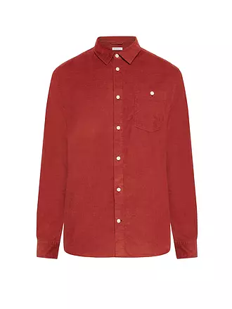 KNOWLEDGE COTTON APPAREL | Hemd Regular Fit | braun