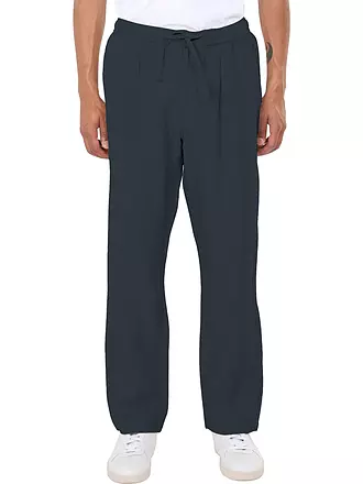 KNOWLEDGE COTTON APPAREL | Leinenhose | blau