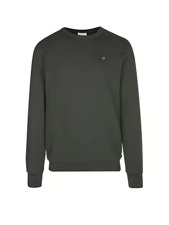 KNOWLEDGE COTTON APPAREL | Sweater ERIK | dunkelgrün