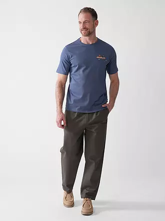 KNOWLEDGE COTTON APPAREL | T-Shirt TEE KAJAK | olive