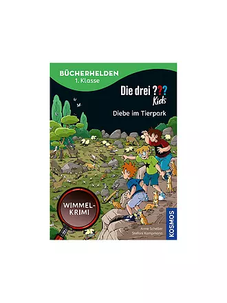 KOSMOS VERLAG | Buch - Die drei Fragezeichen -  Diebe im Tierpark, Anne Scheller | keine Farbe