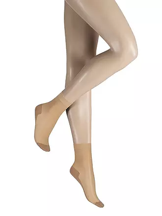 KUNERT | Feinstrumpfsocken black | beige