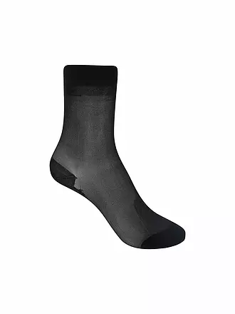 KUNERT | Feinstrumpfsocken black | beige